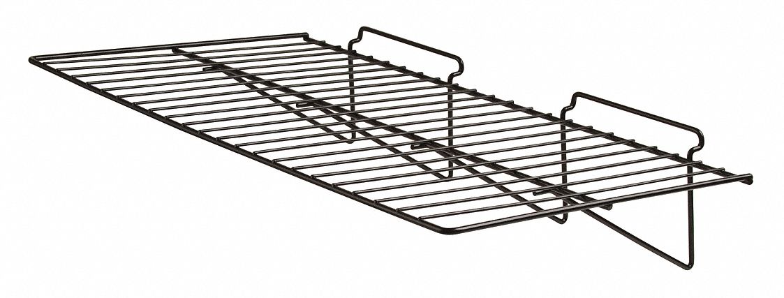 Slatwall Merch Shlf Steel LdCap 10lb PK6