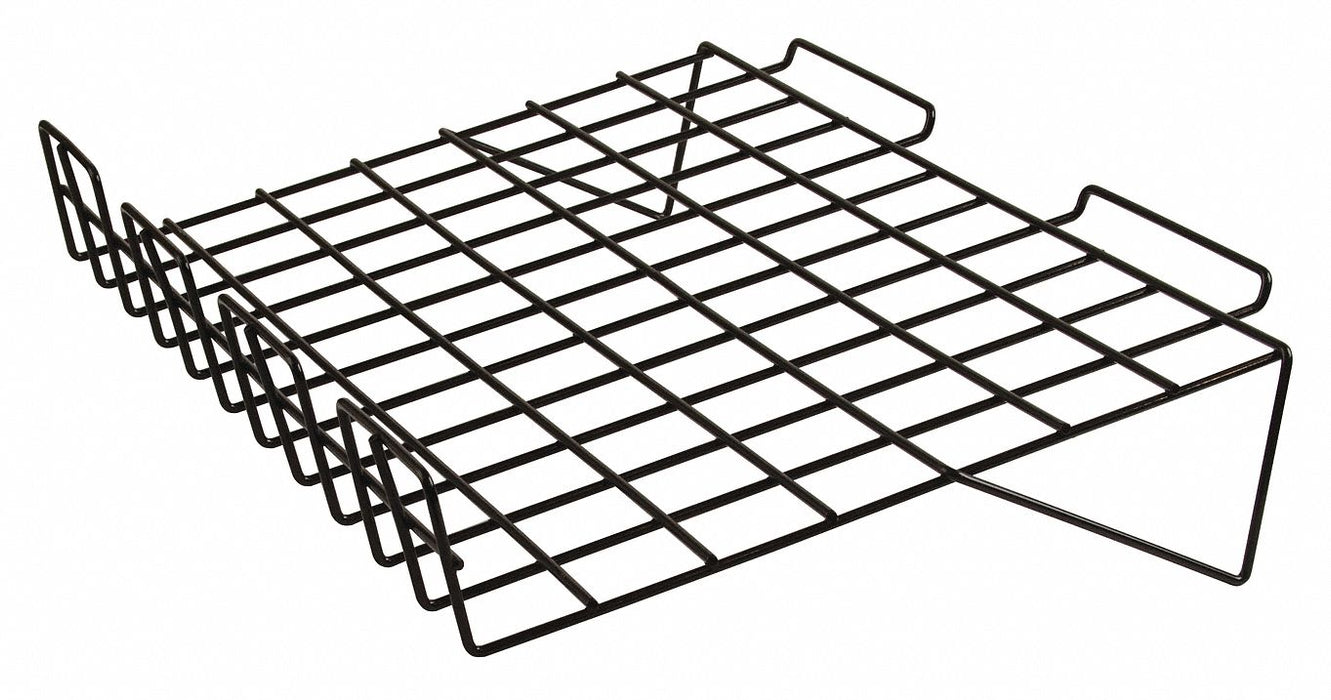 Slatwall Merch Shlf Steel LdCap 10lb PK6