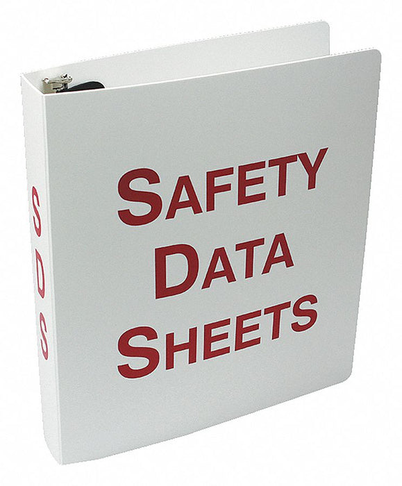 Binder Red/White 11-3/4 in W English