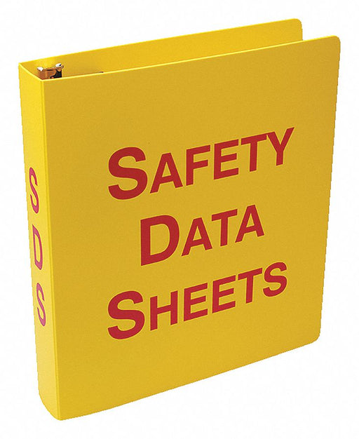 Binder Red/Yellow 12 in W English