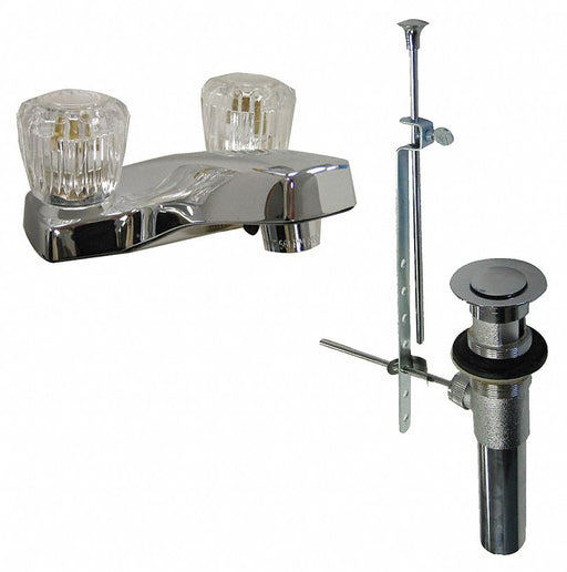 Low Arc Chrome Dominion Faucets 1.2gpm