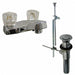 Low Arc Chrome Dominion Faucets 1.2gpm