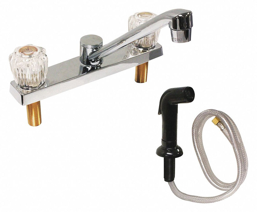 Low Arc Chrome Dominion Faucets Plastic