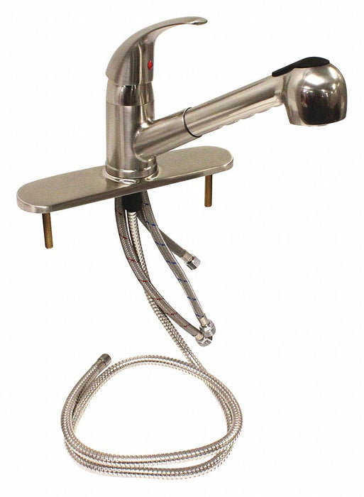 Low Arc Pull Out Brushed Nickel 1.8gpm