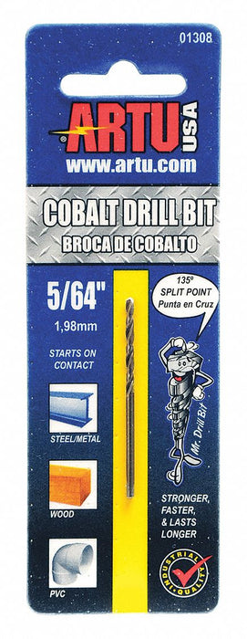 Jobber Bit 5/64 in Cobalt Steel