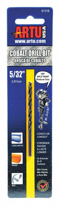 Jobber Bit 5/32 in Cobalt Steel