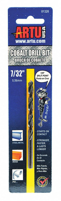 Jobber Bit 7/32 in Cobalt Steel