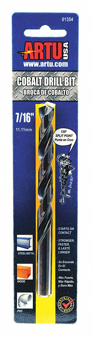 Jobber Bit 7/16 in Cobalt Steel