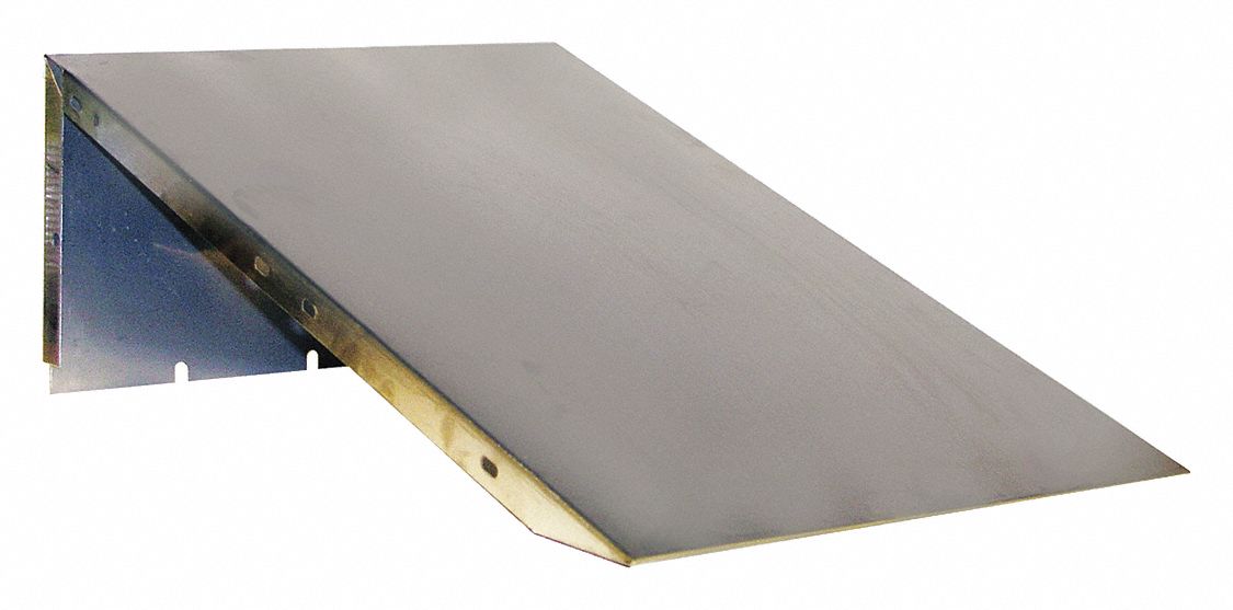 Locker Sloping Top 12 Wx18 D Silver