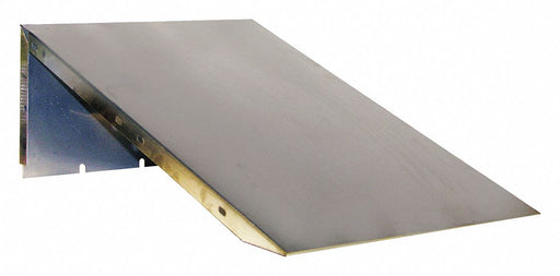 Locker Sloping Top 12 Wx18 D Silver