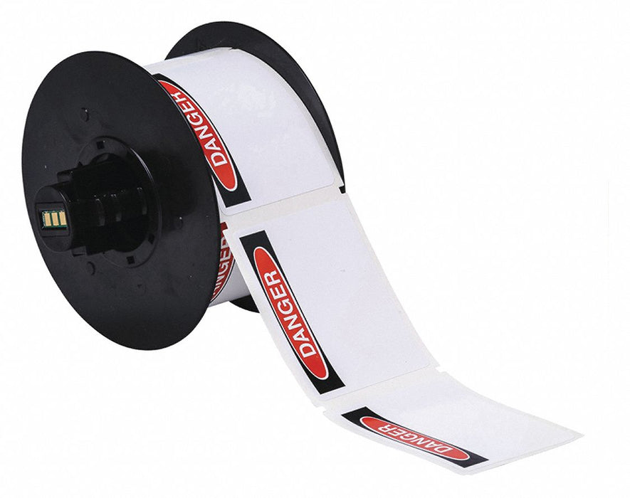 Pre-Cut Label Stock Roll White Matte