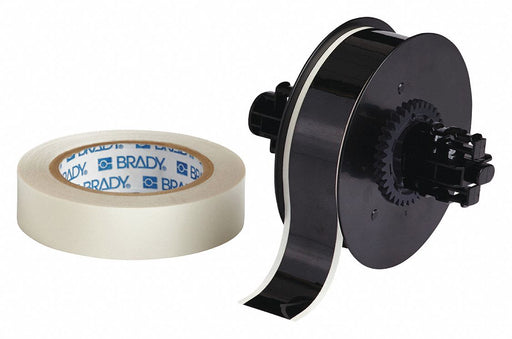 ContinuousLabelStock Black Gloss