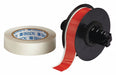 ContinuousLabelStock Red Gloss 1-1/8inW