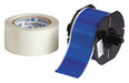 ContinuousLabelStock Blue Gloss 2-1/4inW