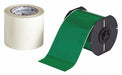 ContinuousLabelStock Green Gloss 4inW