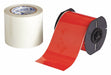 Label Tape Cartridge Red 4 in.W