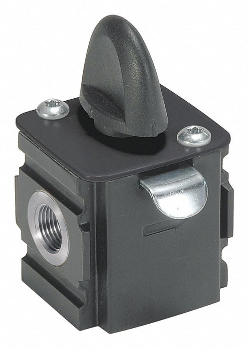Lock Out Ball Valve 1/4 in NPT 45 cfm