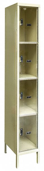 Bx Lckr 4x1Lckr Tan 78 x12 x18 UnAssm