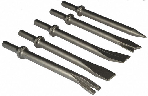 Chisel Set Round Shank Shape 0.401in PK5