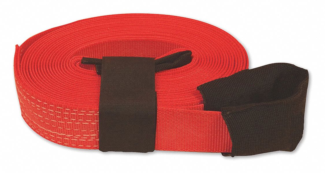 Tow Strap 30 ft Overall L Red