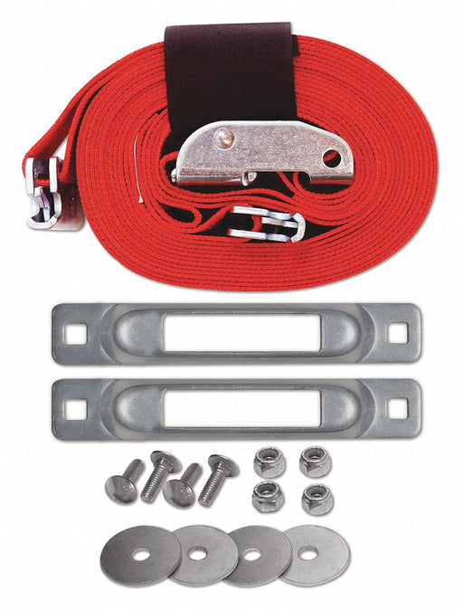 Tie Down Strap Kit E-Track Red