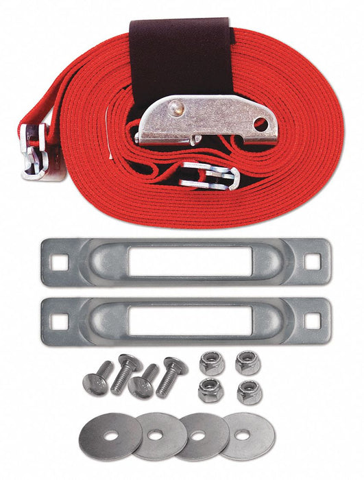 Tie Down Strap Kit E-Track Red