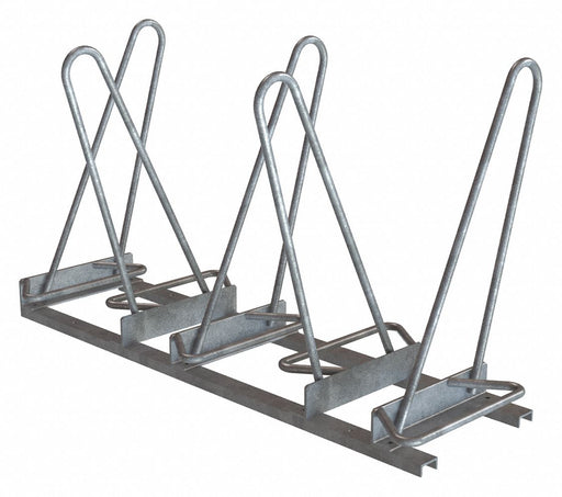 Bike Rack Silver Color 5 Cap. 25 W