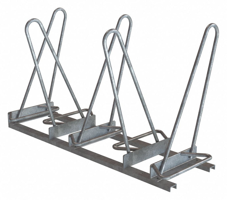 Bike Rack Silver Color 5 Cap. 25 W