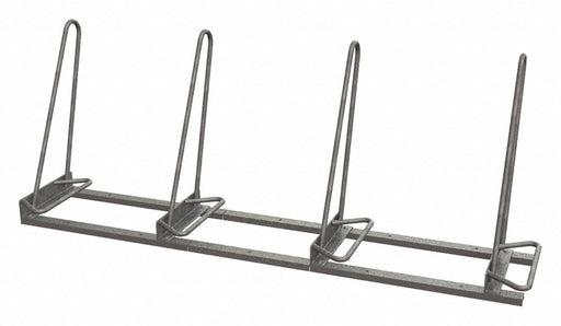 Bike Rack Silver Color 4 Cap. 22 W