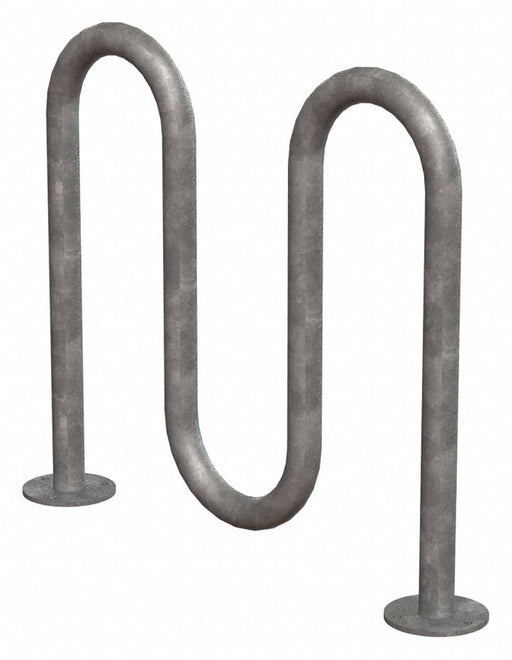 Bike Rack Silver Color 5 Cap. 3 W