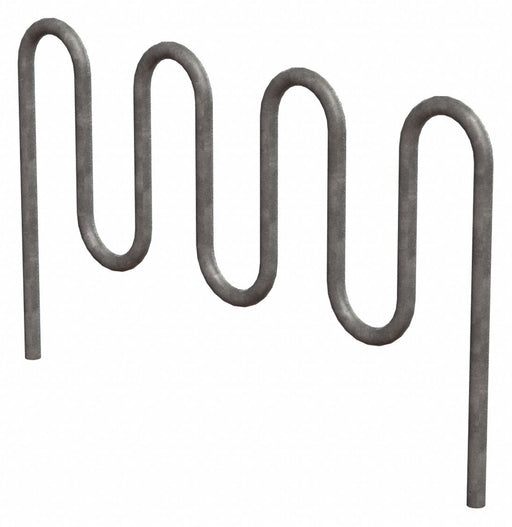 Bike Rack Silver Color 9 Cap. 3 W