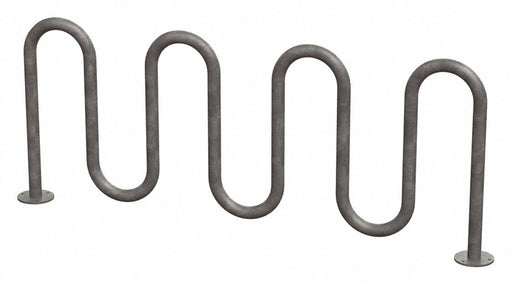 Bike Rack Silver Color 9 Cap. 3 W