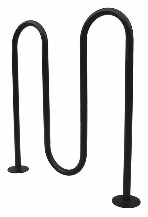 Bike Rack Black Color 5 Cap. 7 1/8 W