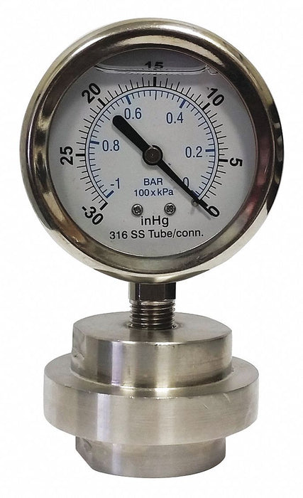 Vacuum Gauge 1/2 in FNPT