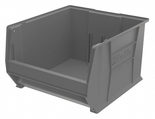 F9073 Super Size Bin Gray Plastic 12 in