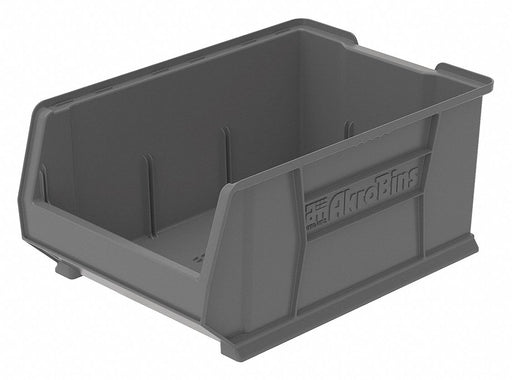 D5558 Super Size Bin Gray Plastic 11 in