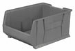 D5559 Super Size Bin Gray Plastic 12 in