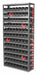 K6927 Bin Shlvng 12x79x36in Black Red