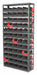 K6926 Bin Shlvng 12x79x36in Black Red