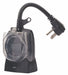 Plug-In Timer 24 hr Black