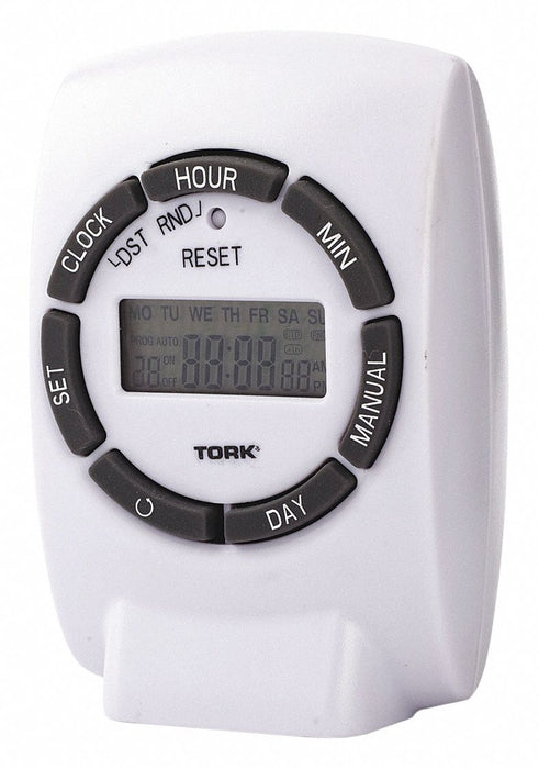 Plug-In Timer 7 day White
