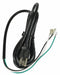 Power Cord with Strain Relief