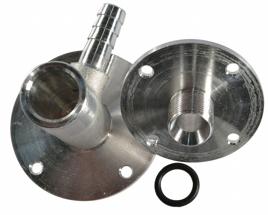 Swivel 90 Deg Steel 3/8 in FBSP Inlet
