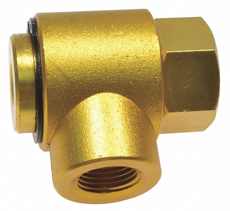 Swivel 90 Deg Steel 1/2 in FNPT Inlet