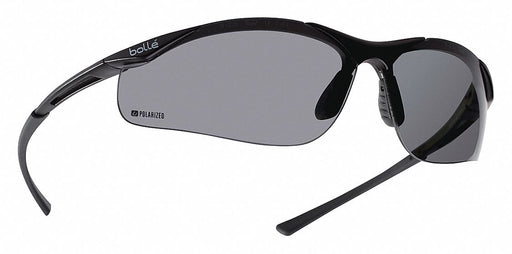 SafetyGlasses DarkGry Polarized Blk