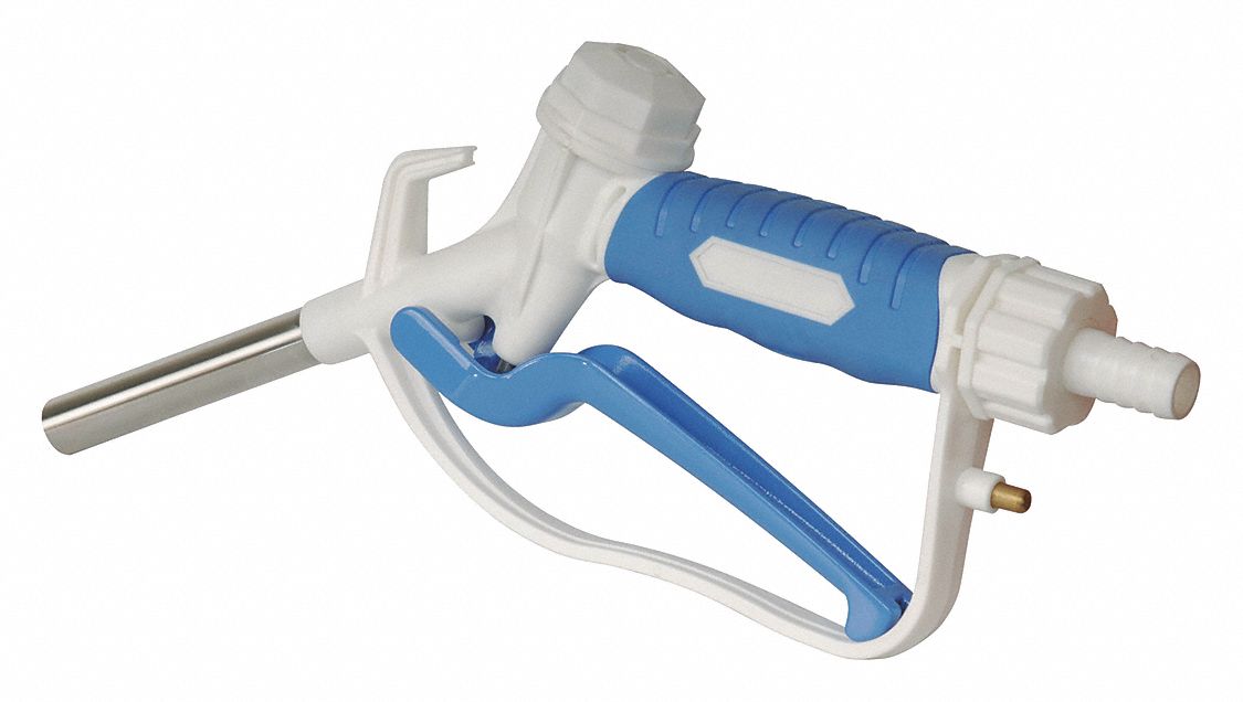 DrumPumpNozzle White 3-1/2inSSSpout
