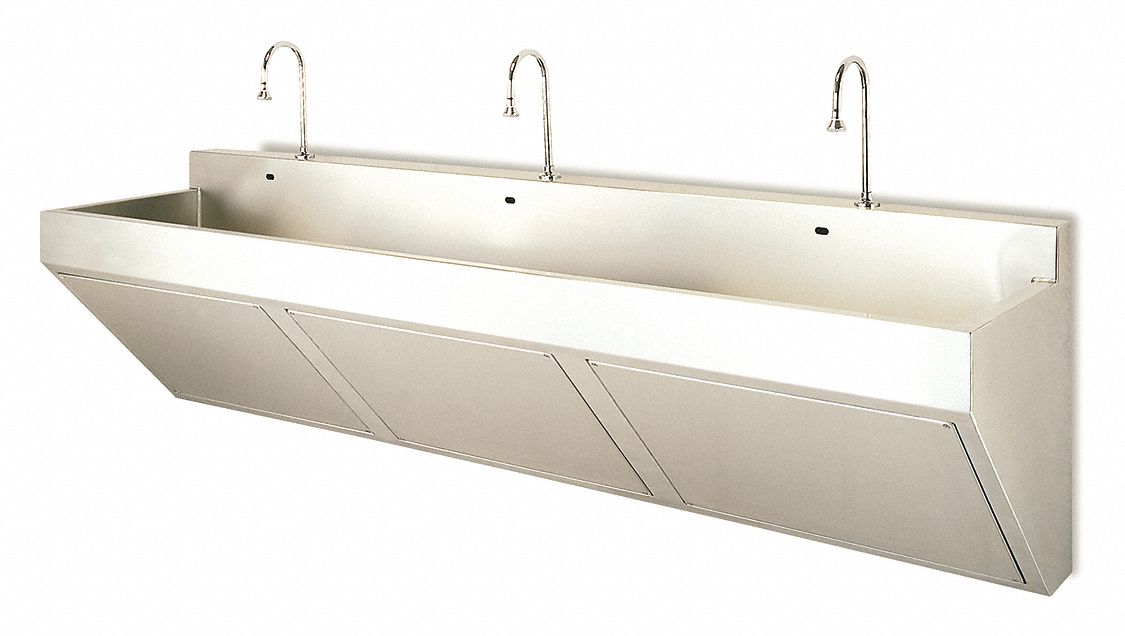 Scrub Sink Rect 17-1/4inx85-1/2inx11in