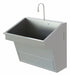 Scrub Sink 36 x23.875 x32.25 Silver
