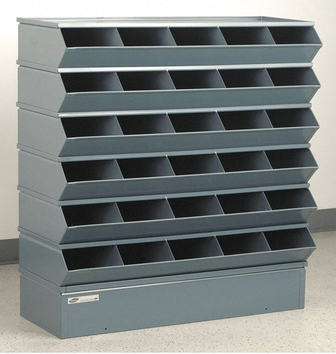J4600 Sectional Bin Unit 30 Gray 39 in H