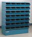 J4601 Sectional Bin Unit 35 Blue 44-1/2 in H